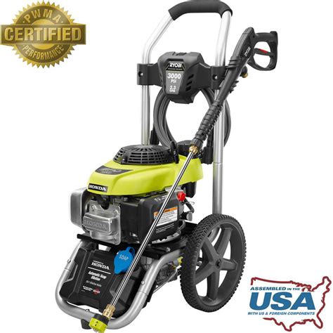 Pressure washers are great for basic maintenance cleaning on your patio, car or drive. . Ryobi pressure washer honda motor
